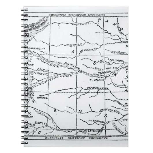 Carnet Carte de la région d'or, éditée dans 'le Weekly (Devant)