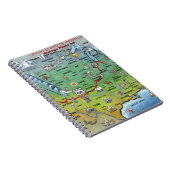 Carnet Carte de la route historique 66 (Côté Droit)