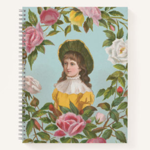 Carnet Carte de la Saint-Valentin vintage allemande kitsc