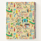 Carnet Carte de la ville jaune de Kuala Lumpur (Dos)