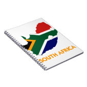 CARNET CARTE DE L'AFRIQUE DU SUD (Côté Droit)