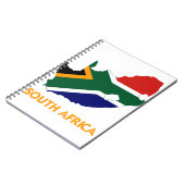 CARNET CARTE DE L'AFRIQUE DU SUD (Côté gauche)