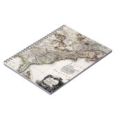 CARNET CARTE DE L'AMÉRIQUE, 1809 (Côté gauche)