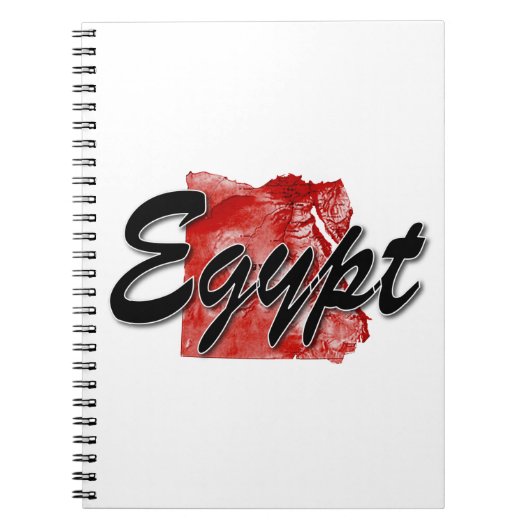 Carnet Carte de l'Égypte (Devant)