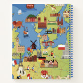 Carnet Carte de l'Europe (Dos)