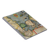 Carnet Carte de l'Europe du Nord, de 'Civitates Orbis (Côté Droit)