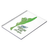 Carnet Carte de l'île de Cumberland (Côté gauche)