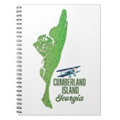 Carnet Carte de l'île de Cumberland (Devant)