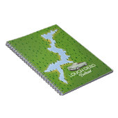 Carnet Carte de Lough Derg Irlande (Côté Droit)