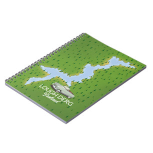 Carnet Carte de Lough Derg Irlande
