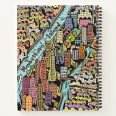 Carnet Carte de New York (Dos)