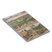 Carnet Carte de Poitiers, de "Civitates Orbis Terrarum" b (Côté Droit)