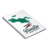 Carnet carte de Praslin Seychelles (Côté Droit)