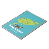 Carnet carte de Saaremaa Estonie (Côté gauche)