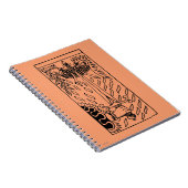 Carnet Carte de tarot : As des épées (Côté Droit)