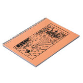 Carnet Carte de tarot : As des épées (Côté gauche)