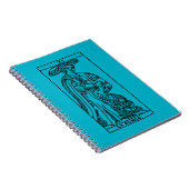 Carnet Carte de tarot : Force (Côté Droit)