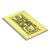 Carnet Carte de tarot : Justice (Côté Droit)