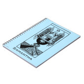 Carnet Carte de tarot : L'as des tasses (Côté gauche)