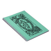 Carnet Carte de tarot : Le monde (Côté Droit)