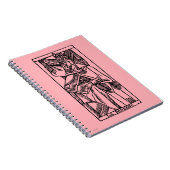 Carnet Carte de tarot : Le Popess (Côté Droit)