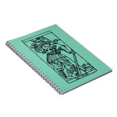 Carnet Carte de tarot : L'imbécile (Côté Droit)