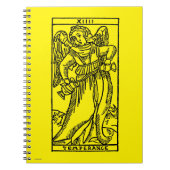 Carnet Carte de tarot : Modération (Devant)