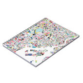 Carnet Carte de Tokyo Japon (Côté gauche)