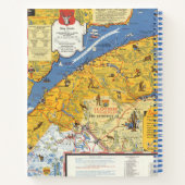 Carnet Carte de Vacanes, Québec, Gaspésie (Canada) (Dos)