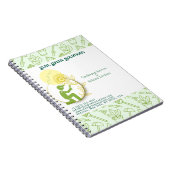 Carnet Carte de visite de solutions de jardinage et de pa (Côté Droit)