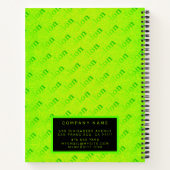 Carnet Carte de visite élégant 2 in1 fluorescent (Dos)