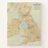 Carnet Carte des chemins de fer, British Isles (Dos)