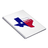 Carnet Carte des drapeaux autochtones du Texas (Côté Droit)