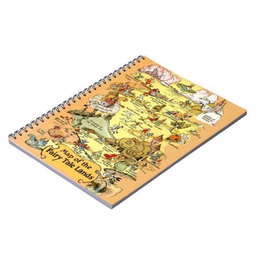 Carnet Carte des Terres de contes de fées (Côté gauche)