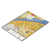 Carnet Carte des Vacanes, Québec, Gaspésie (Canada) (Côté gauche)