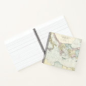 Carnet Carte des voyages missionnaires de l'apôtre Paul (Intérieur)