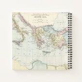 Carnet Carte des voyages missionnaires de l'apôtre Paul (Dos)