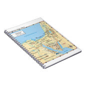 Carnet Carte d'exode Egypte et Sinai 1400 à de Moïse B (Côté Droit)