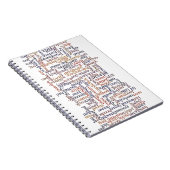 Carnet Carte dorique de mot (Côté Droit)