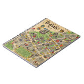 Carnet Carte d'Oxford, Angleterre (British Railways) (Côté gauche)