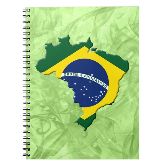Carnet Carte du Brésil (Devant)