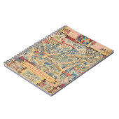 Carnet Carte du coeur de Birmingham, Angleterre (Côté gauche)