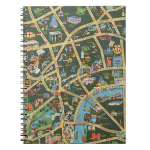 Carnet Carte du Daily Telegraph de Londres