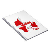Carnet Carte du Danemark (Côté Droit)