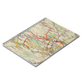 Carnet Carte du métro de Londres (Côté gauche)