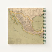 Carnet Carte du Mexique (Dos)