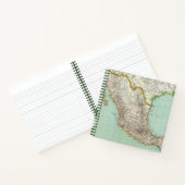 Carnet - Carte du Mexique (Intérieur)