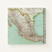 Carnet - Carte du Mexique (Dos)