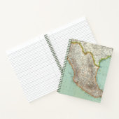 Carnet - Carte du Mexique (Intérieur)
