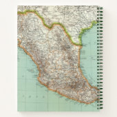 Carnet - Carte du Mexique (Dos)